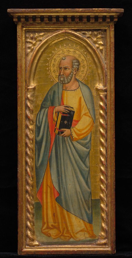 Standing Saint by  - Classic Art canvas print
