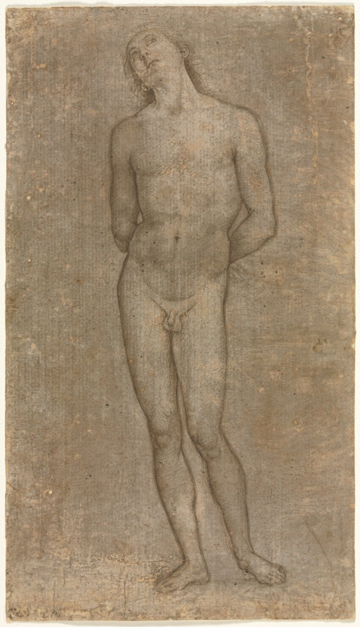 Saint Sebastian by Perugino (Italian, c. 1450/55–1523) - Classic Art canvas print