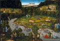 Hunting near Hartenfels Castle by Lucas Cranach (German, 1472–1553) - Renaissance canvas print