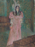 May Belfort by Henri de Toulouse-Lautrec (French, 1864–1901) - Post-Impressionist canvas print