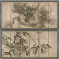 Dragon and Tiger by Sesson Shūkei (Japanese, c. 1492–c. 1577) - Classic Art canvas print
