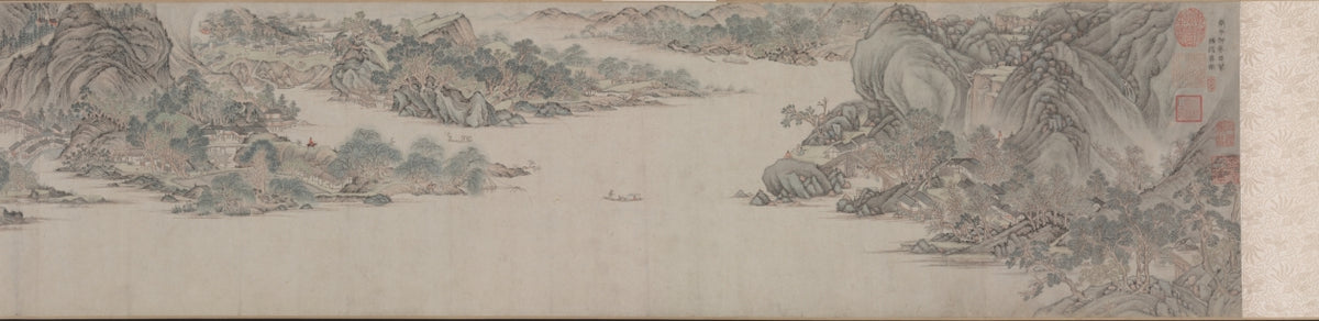 Greeting the Spring by Wu Bin (Chinese, active c. 1591–1626) - Classic Art canvas print