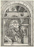 The Annunciation by Albrecht Dürer (German, 1471–1528) - Classic Art canvas print