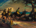 The Road to the Sea by Henry Keller (American, born Germany, 1869–1949) - Classic Art canvas print