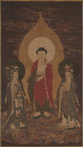 Amitbha Triad by  - Classic Art canvas print