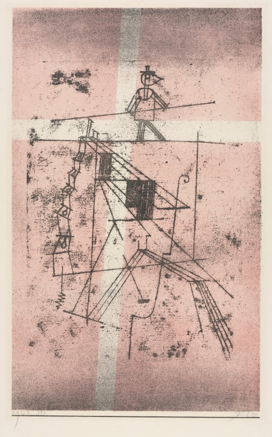 Tightrope Walker by Paul Klee (German, 1879–1940) - Abstract canvas print