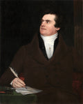 Colonel William Leete Stone by William Page (American, 1811–1885) - Classic Art canvas print