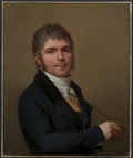 Self-Portrait by Lié Louis Périn (French, 1753–1817) - Classic Art canvas print