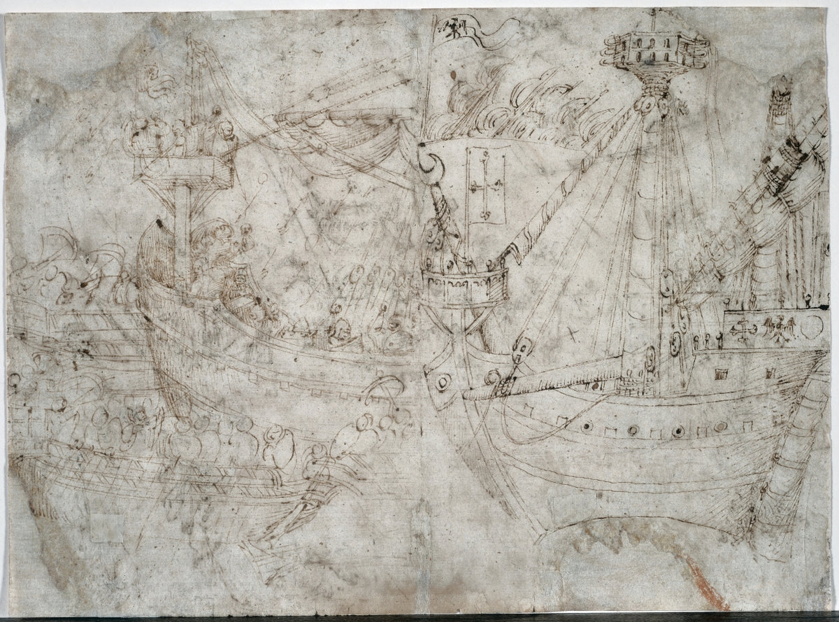 Navicella recto by Parri Spinelli (Italian, 1387–c. 1453) - Classic Art canvas print