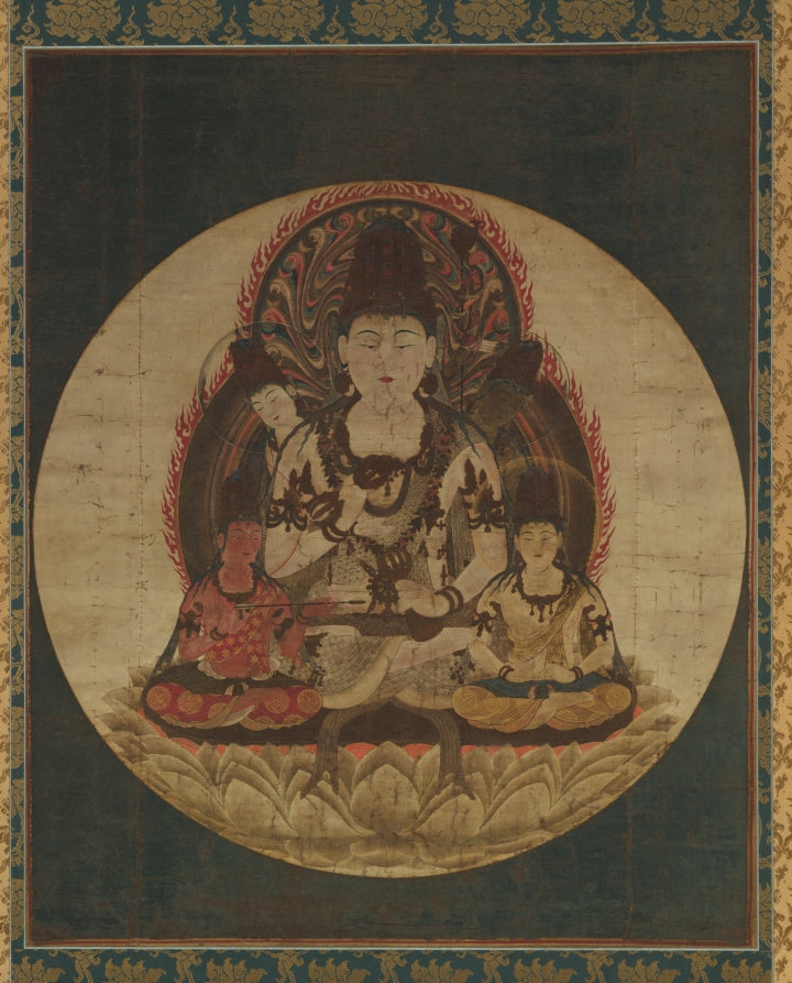The Secret Five Bodhisattvas Gohimitsu Bosatsu by  - Classic Art canvas print