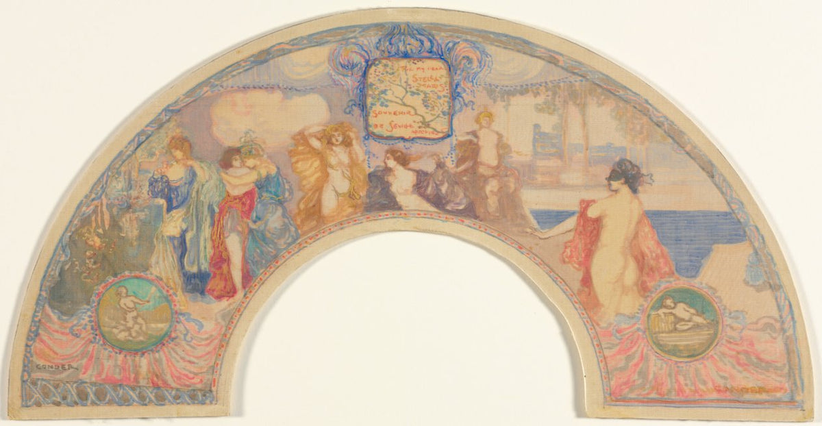 Souvenir of Seville by Charles Conder (British, 1868–1909) - Classic Art canvas print