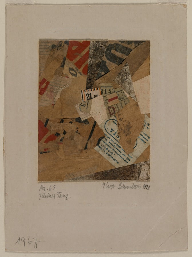 Little Dance by Kurt Schwitters (German, 1887–1948) - Classic Art canvas print