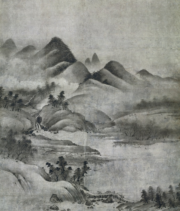 Landscape by Sōami (Japanese, d. 1525) - Classic Art canvas print
