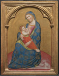 Madonna of Humility by Caterino Veneziano (Italian, active 1362–82) - Classic Art canvas print