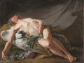 Sleep by Jean Bernard Restout (French, 1732–1797) - Classic Art canvas print