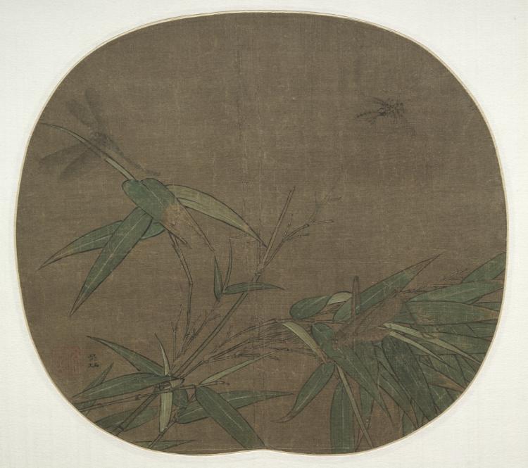 Bamboo and Insects by Wu Bing (Chinese, active 1190–1194) - Classic Art canvas print