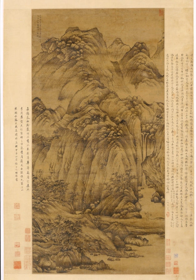 The Woodcutter of Luofu by Chen Ruyan (Chinese, c. 1331–1371) - Classic Art canvas print