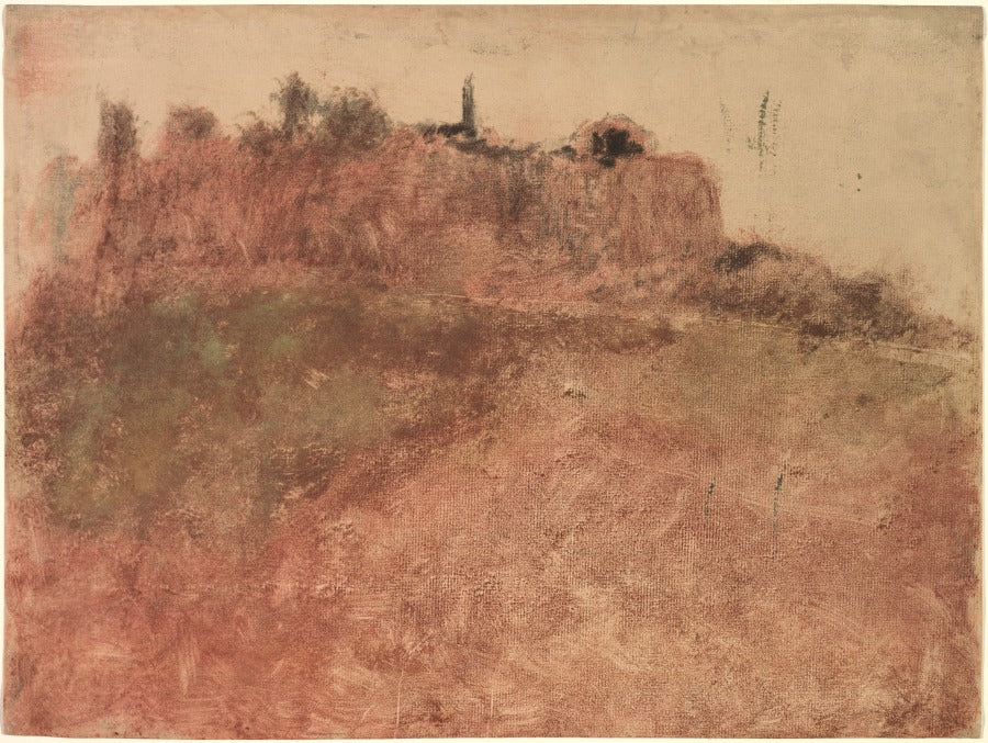Estrel Village by Edgar Degas (French, 1834–1917) - Impressionist canvas print