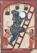 Krishna Stealing Curds by  - Classic Art canvas print