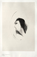 The Breadth and Flatness of the Frontal Bone by Odilon Redon (French, 1840–1916) - Symbolist canvas print
