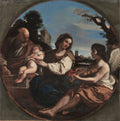 Rest on the Flight into Egypt by Guercino (Italian, 1591–1666) - Classic Art canvas print