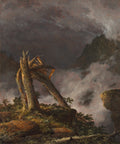 Storm in the Mountains by Frederic Edwin Church (American, 1826–1900) - Classic Art canvas print
