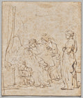 Tobias Healing His Father's Blindness by Rembrandt van Rijn (Dutch, 1606–1669) - Baroque canvas print