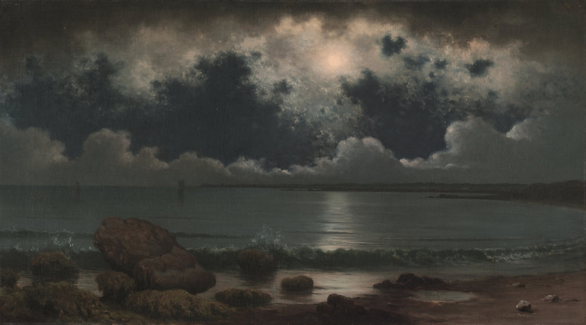 Point Judith, Rhode Island by Martin Johnson Heade (American, 1819–1904) - Classic Art canvas print