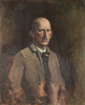 Self-Portrait by Abbott Handerson Thayer (American, 1849–1921) - Classic Art canvas print