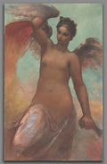 Winged Fortune by William Morris Hunt (American, 1824–1879) - Classic Art canvas print