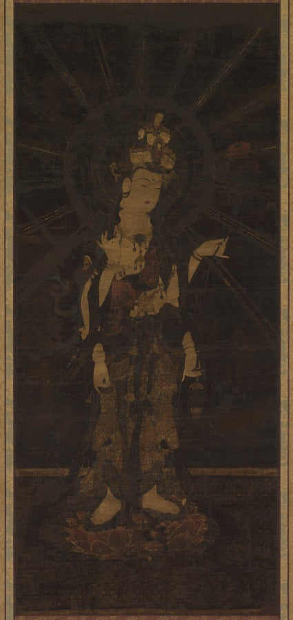 Eleven-Headed Kannon Jichimen Kannon by  - Classic Art canvas print