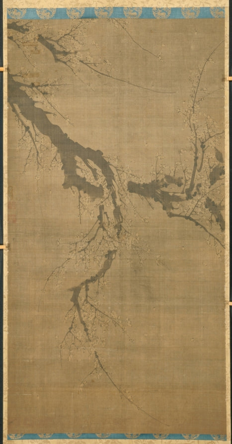 Ink Plum by Peng Xu (Chinese, active 1488–1521) - Classic Art canvas print