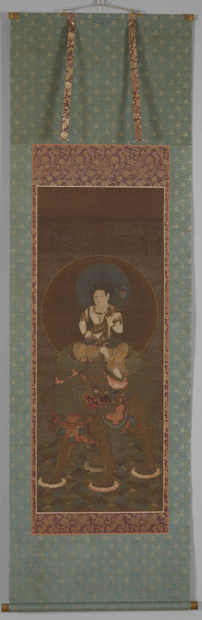 Monju with Five Hair Knots by  - Classic Art canvas print