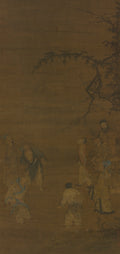 The Football Players by Ma Yuan (Chinese, c. 1150–after 1255) - Classic Art canvas print