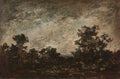 Indian Camp by Ralph A. Blakelock (American, 1847–1919) - Classic Art canvas print