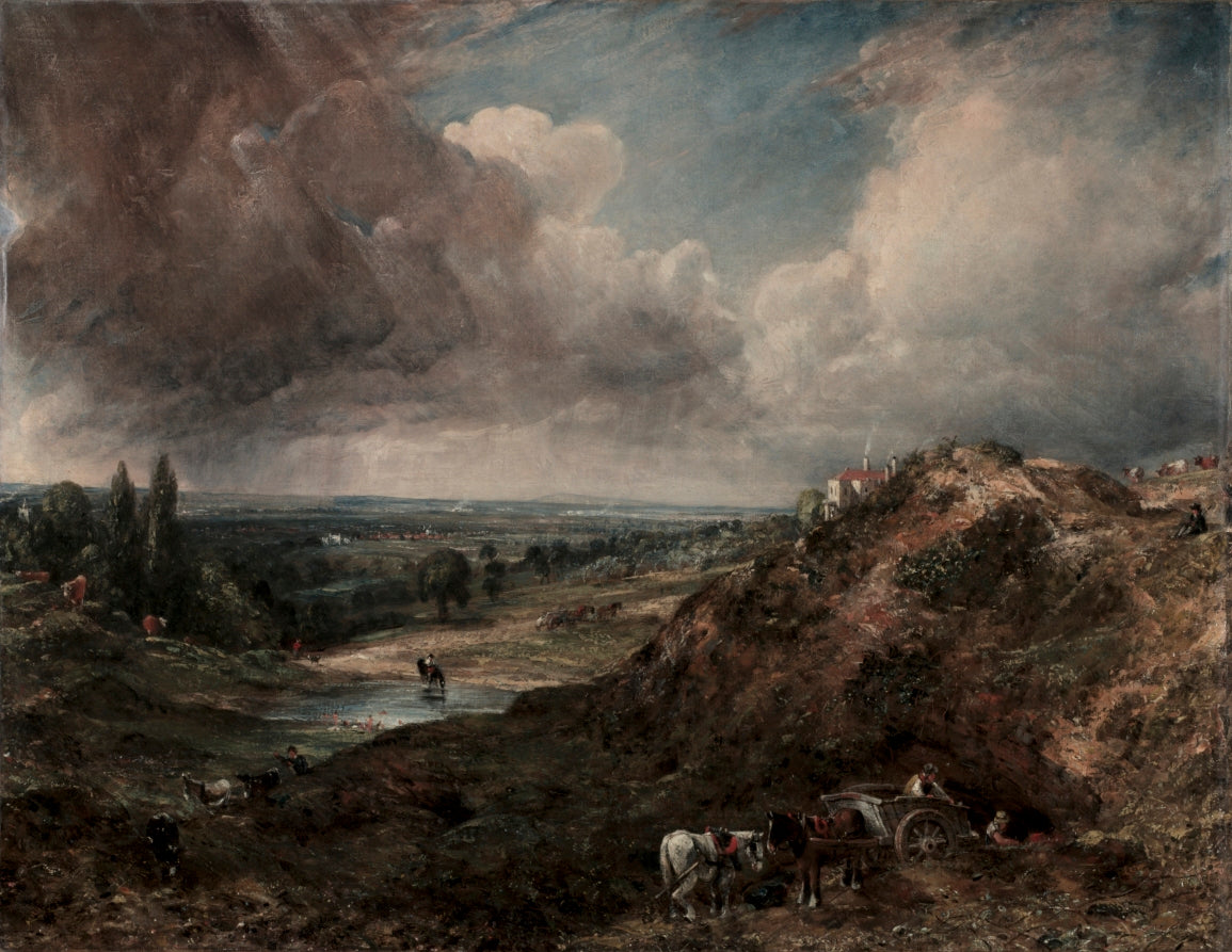 Branch Hill Pond, Hampstead by John Constable (British, 1776–1837) - Classic Art canvas print