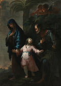 Return to Nazareth by Francesco Conti (Italian, 1681–1760) - Classic Art canvas print