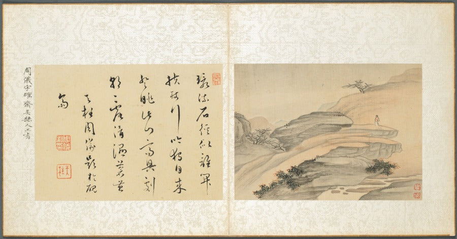 Album of Miscellaneous Subjects, Leaf 5 by Fan Qi (Chinese, 1616–after 1694) - Classic Art canvas print