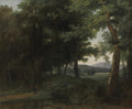 A Forest with Apollo and Daphne by Jean-Victor Bertin (French, 1767–1842) - Classic Art canvas print