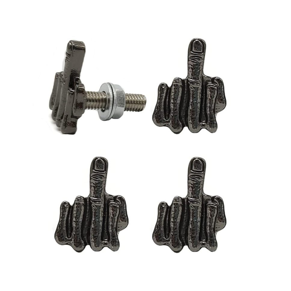 🔥LAST DAY 50% OFF✨Motorcycle Universal Finger License Plate Screw