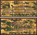 Horse Race at the Kamo Shrine by  - Classic Art canvas print