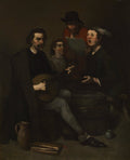 Singers by Théodule Ribot (French, 1823–1891) - Classic Art canvas print