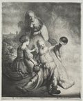 Lot and His Daughters by Jan Georg van Vliet (Dutch, c. 1610–1635) - Classic Art canvas print