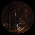 Scenes of Witchcraft Evening by Salvator Rosa (Italian, 1615–1673) - Classic Art canvas print