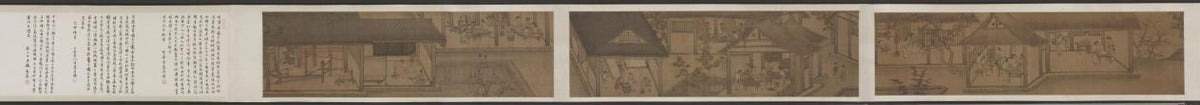 Sericulture The Process of Making Silk by Liang Kai (Chinese, mid-1100s–early 1200s) - Classic Art canvas print