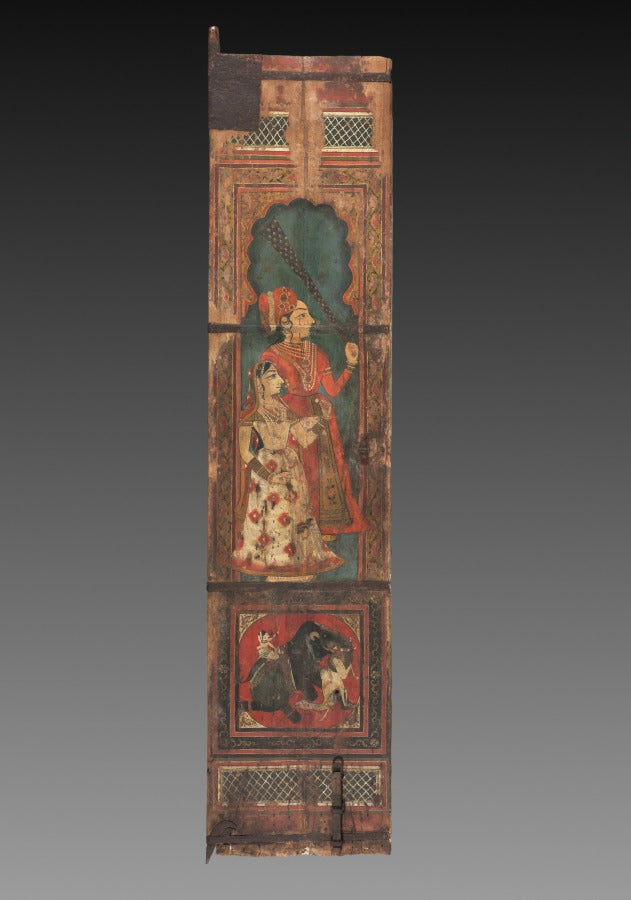 Painted Door by  - Classic Art canvas print