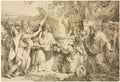 A Sacrifice Interrupted by John Hamilton Mortimer (British, 1740–1779) - Classic Art canvas print
