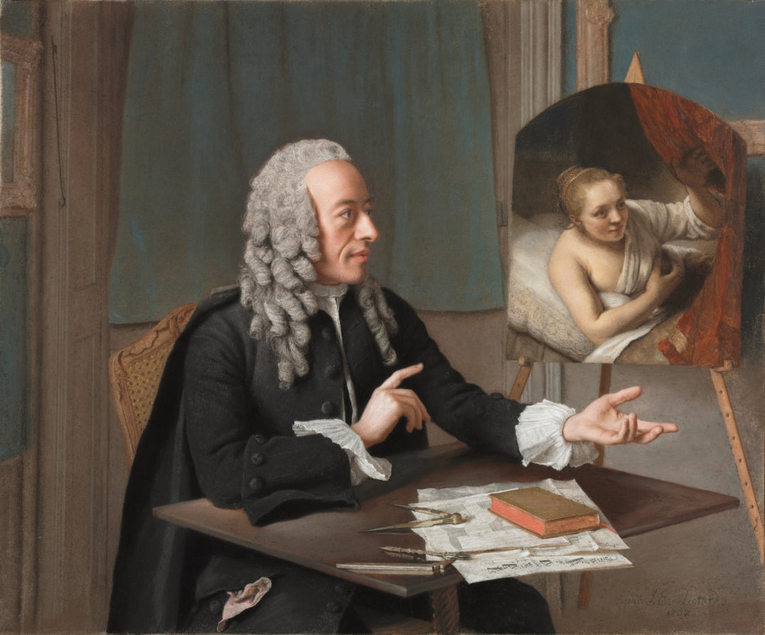 Franois Tronchin by Jean-Etienne Liotard (Swiss, 1702–1789) - Classic Art canvas print