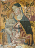Virgin and Child by Fiorenzo di Lorenzo (Italian) - Classic Art canvas print