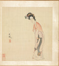Paintings after Ancient Masters A Lady by Chen Hongshou (Chinese, 1598/99–1652) - Classic Art canvas print
